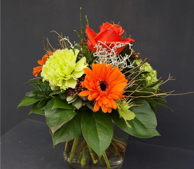 Blumenstrauss orange