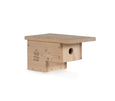 Vogelhaus Blau-, Sumpf-, Tannen- und Haubenmeise mit Vorraum