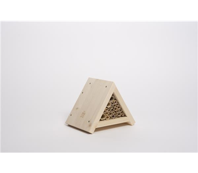 Wildbienenhotel Dreieck